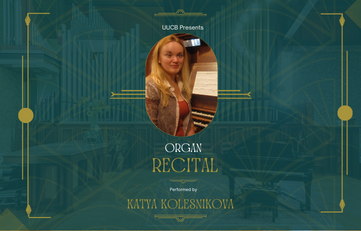 March 26 Organ Recital