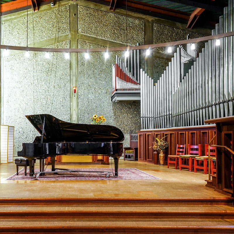 Piano at Unitarian Universalist Church of Berkeley