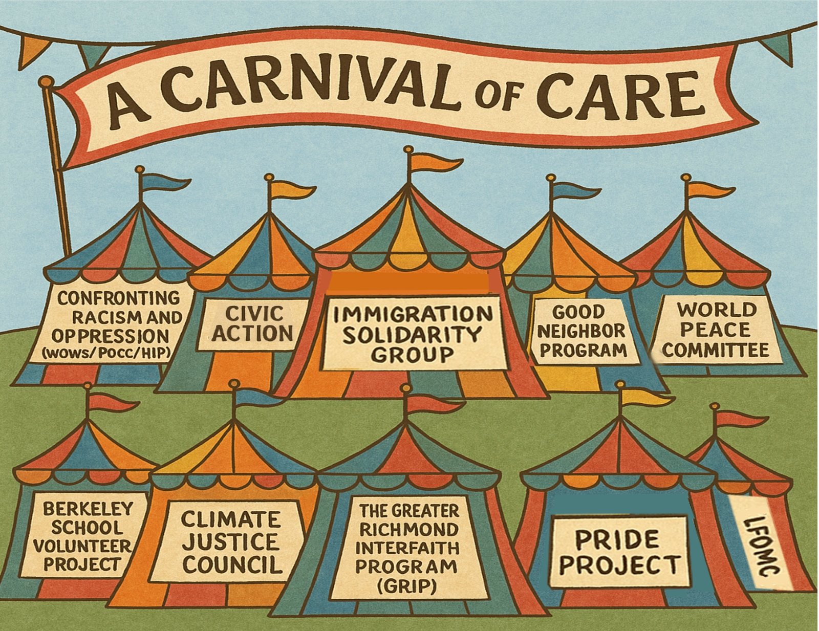 A Carnival of Care: Social Justice Event of Food, Fun and Freedom