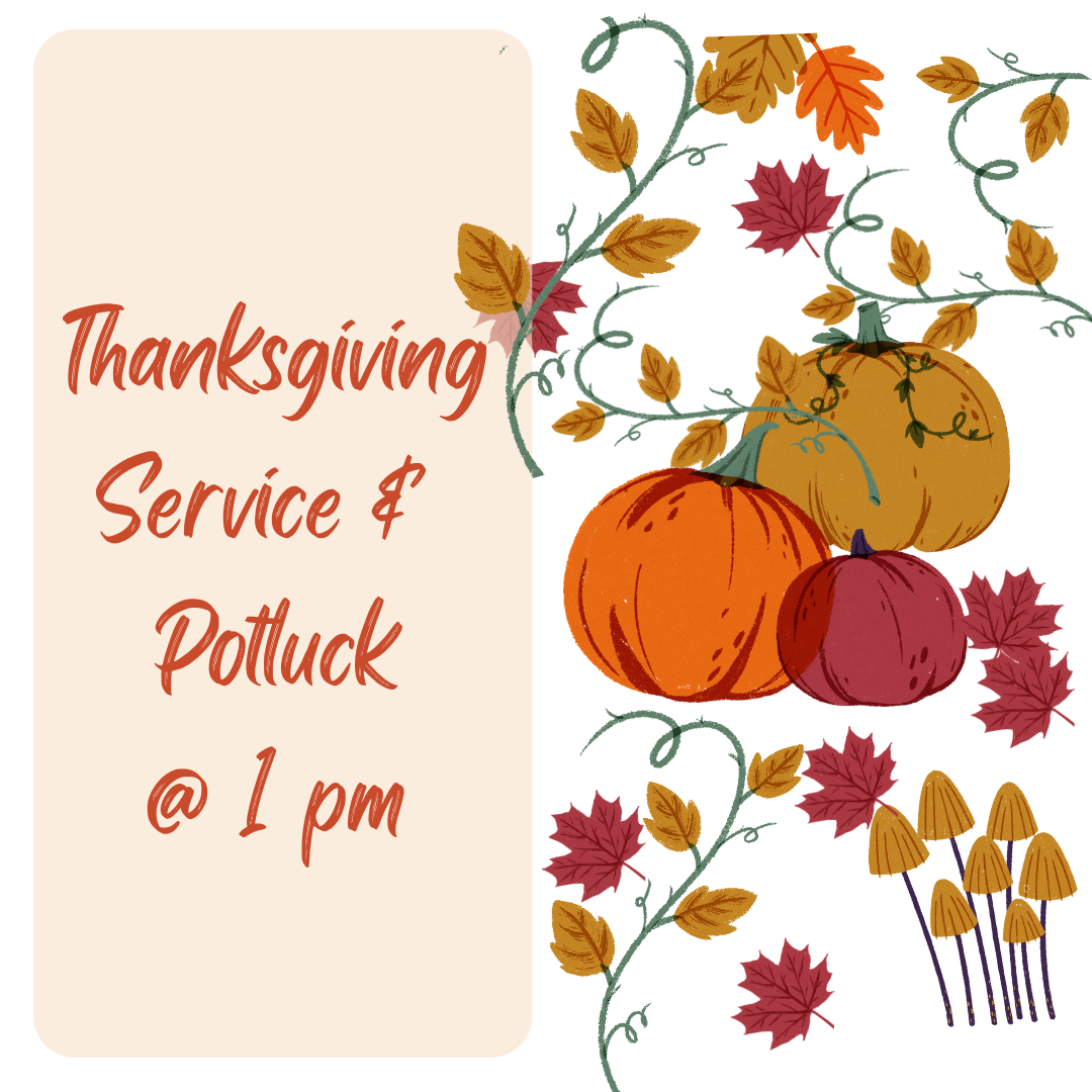 2025 Thanksgiving Service & Lunch