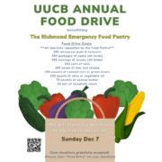 Annual Food Drive benefitting the Richmond Emergency Food Pantry