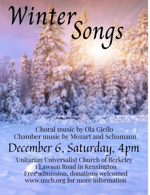 Winter Songs: Choir & Chamber Music