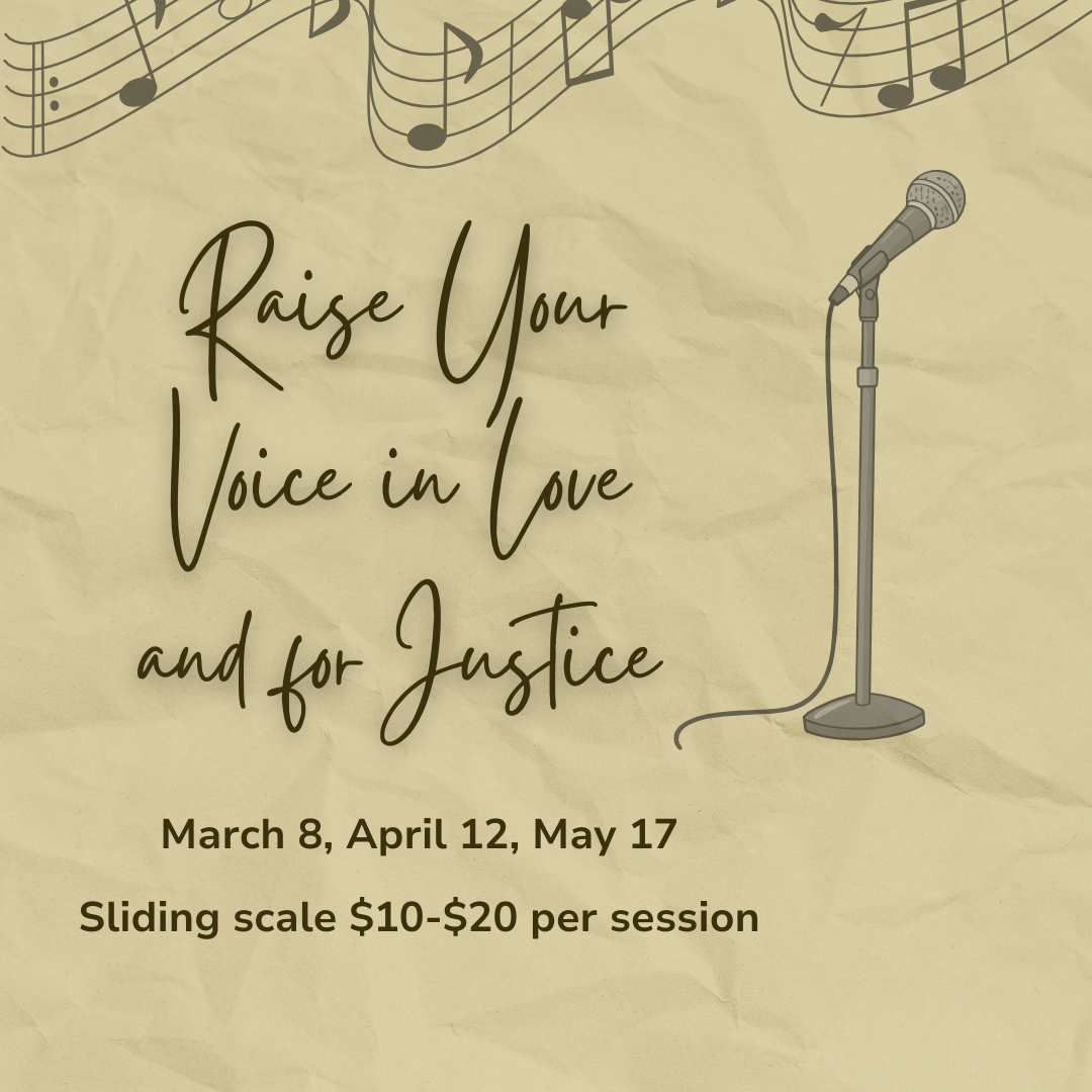 Raise Your Voice in Love and for Justice
