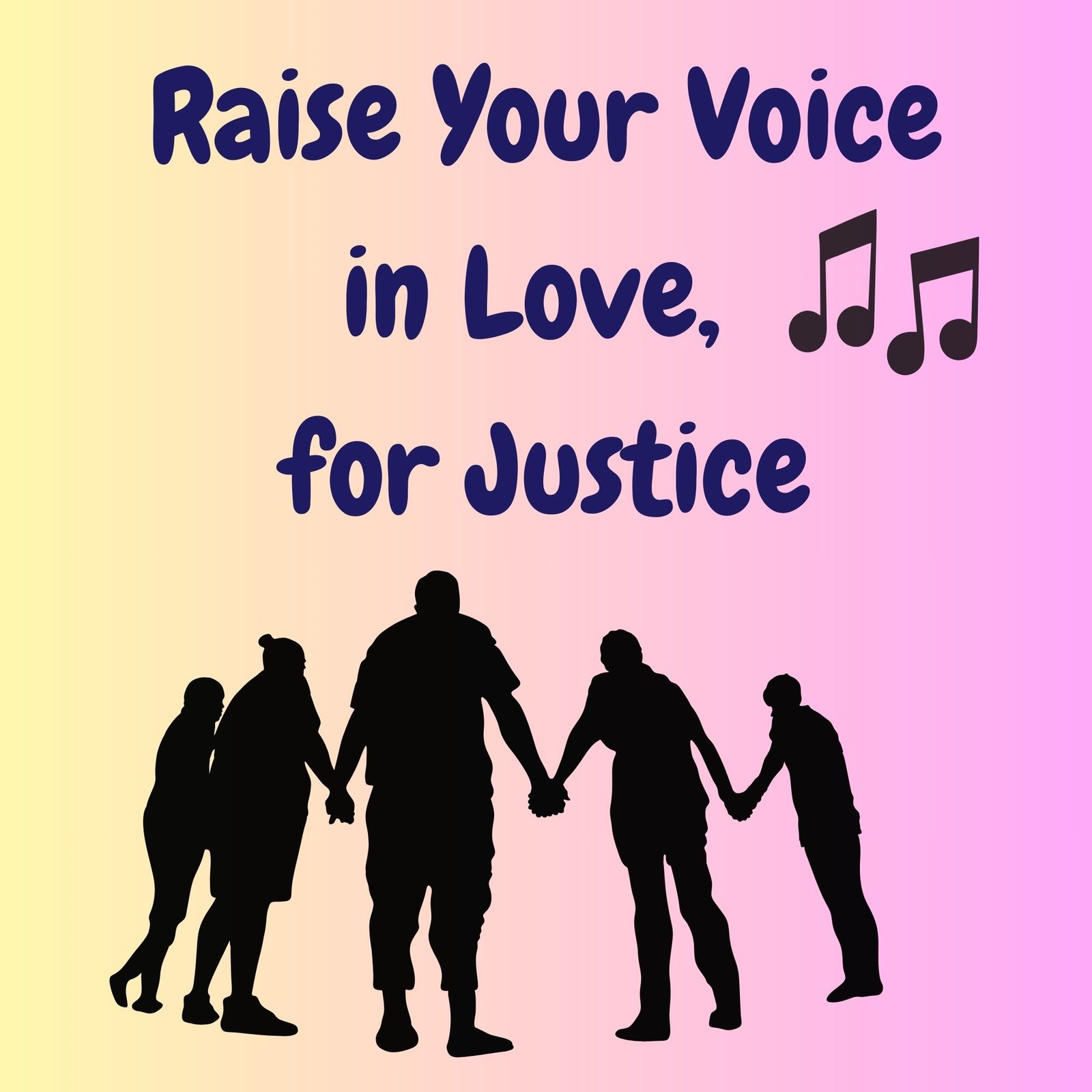Raise Your Voice in Love, for Justice