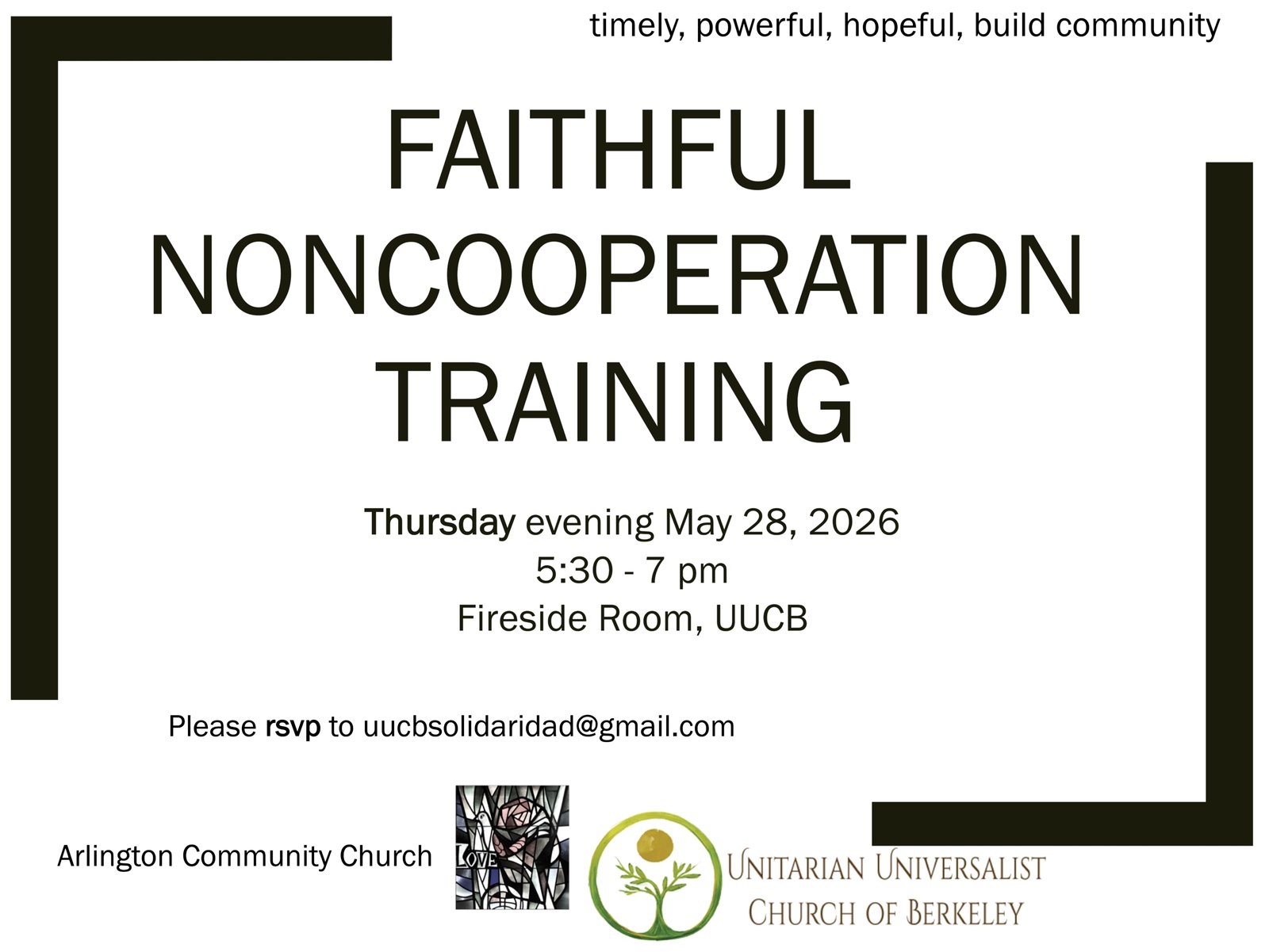 Faithful Noncooperation Training