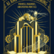 Book cover of AI and Deeper Learning by Brent Michael Duckor and Carrie Holmberg. An Art Deco-style gold illustration on a dark navy background depicts a robot holding a glowing torch above an open book, surrounded by radiating light, circuit patterns, and gears, symbolizing the intersection of artificial intelligence and education.
