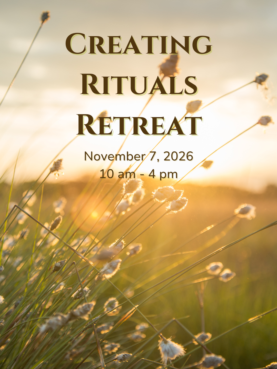 Creating Rituals Retreat