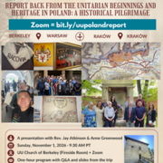Report Back from Poland: A Historical Pilgrimage