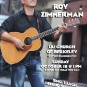 Roy Zimmerman in Concert